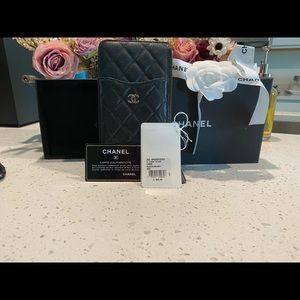 Chanel iPhone wallet